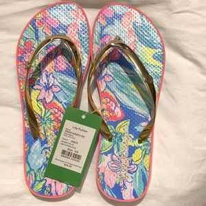 Lilly Pulitzer Flip Flops